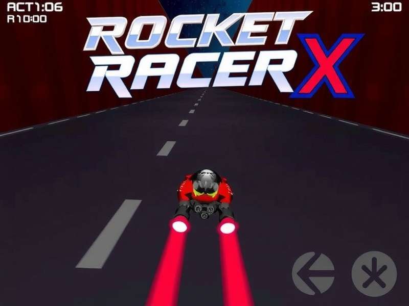 Rocket Racer X Gameplay